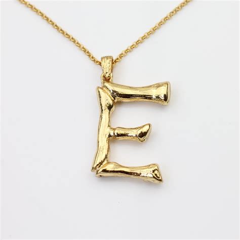 celine letter necklace l|celine initial necklace.